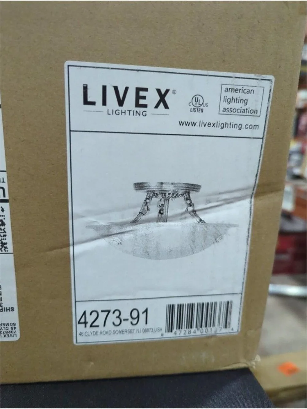 Livex Lighting - Oasis - 3 Light Flush Mount in Contemporary Style